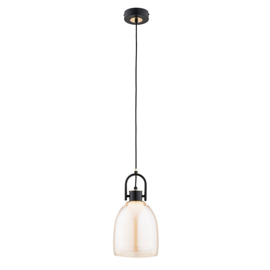 PENDANT LAMP ALFA SODA Black & Gold 1 x E27