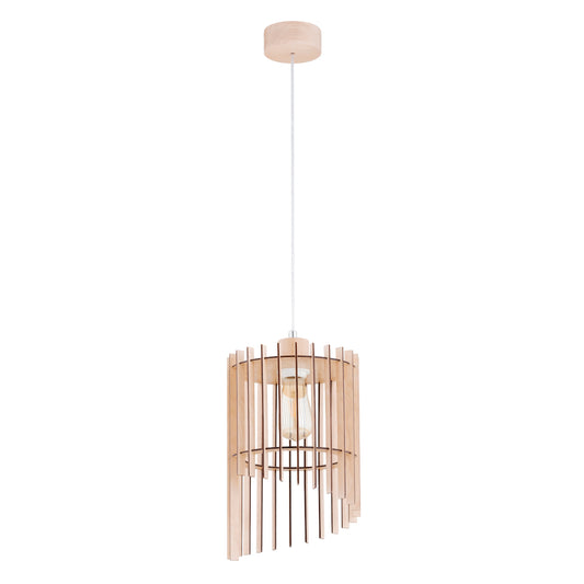 PENDANT LAMP ALFA SOLANA  Wooden 1 x E27