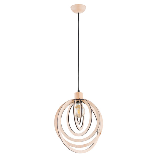 PENDANT LAMP ALFA SOLINA  Wooden 1 x E27