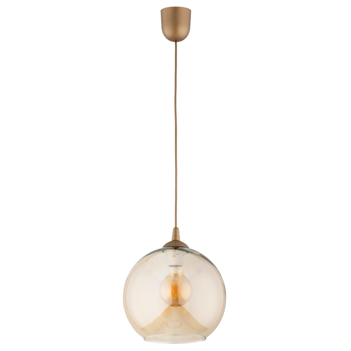 PENDANT LAMP ALFA FICO 250 Gold 1 x E27