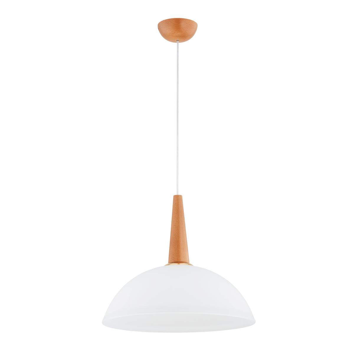 PENDANT LAMP ALFA GRAS Wooden 1 x E27