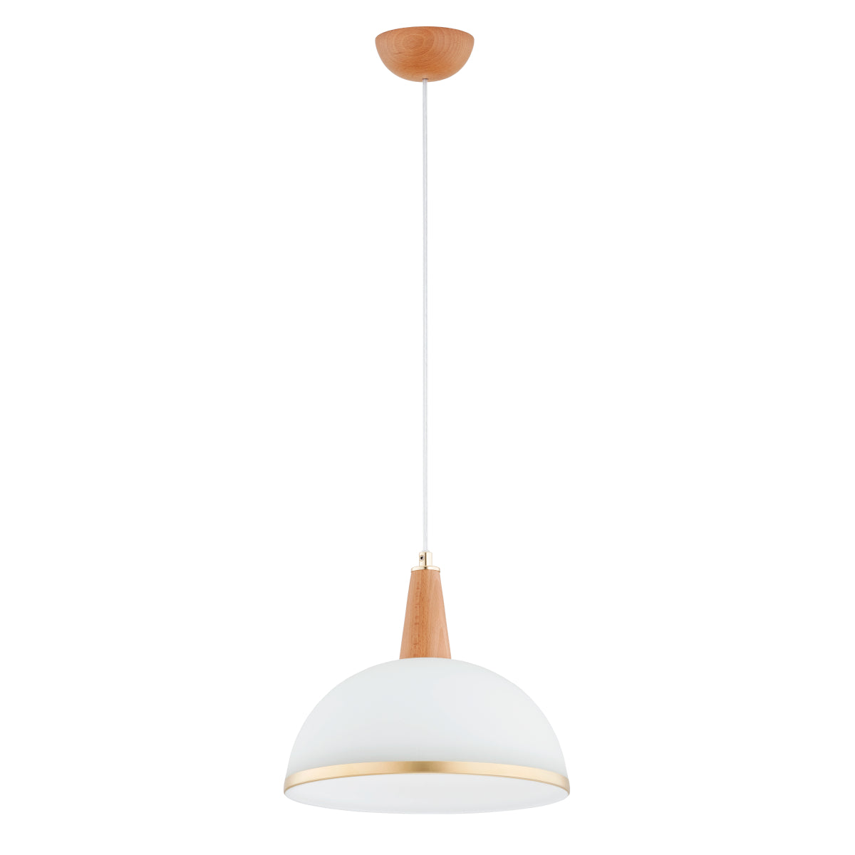 PENDANT LAMP ALFA REYNO Wooden 1 x E27