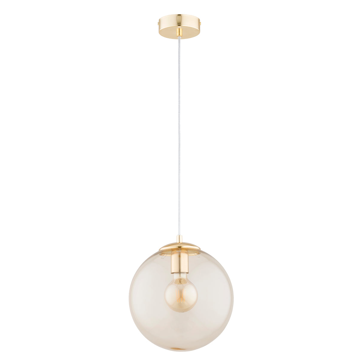 PENDANT LAMP ALFA LEILA Gold 1 x E27