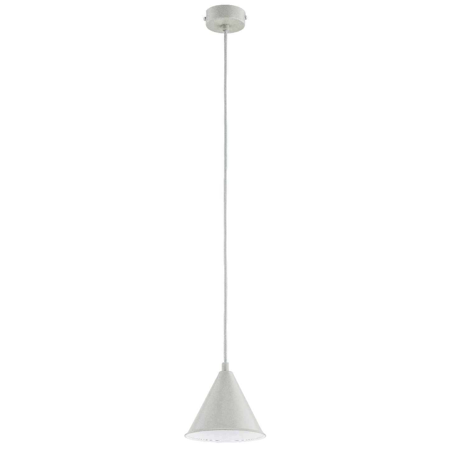 PENDANT LAMP ALFA GANNA Grey 1 x E14