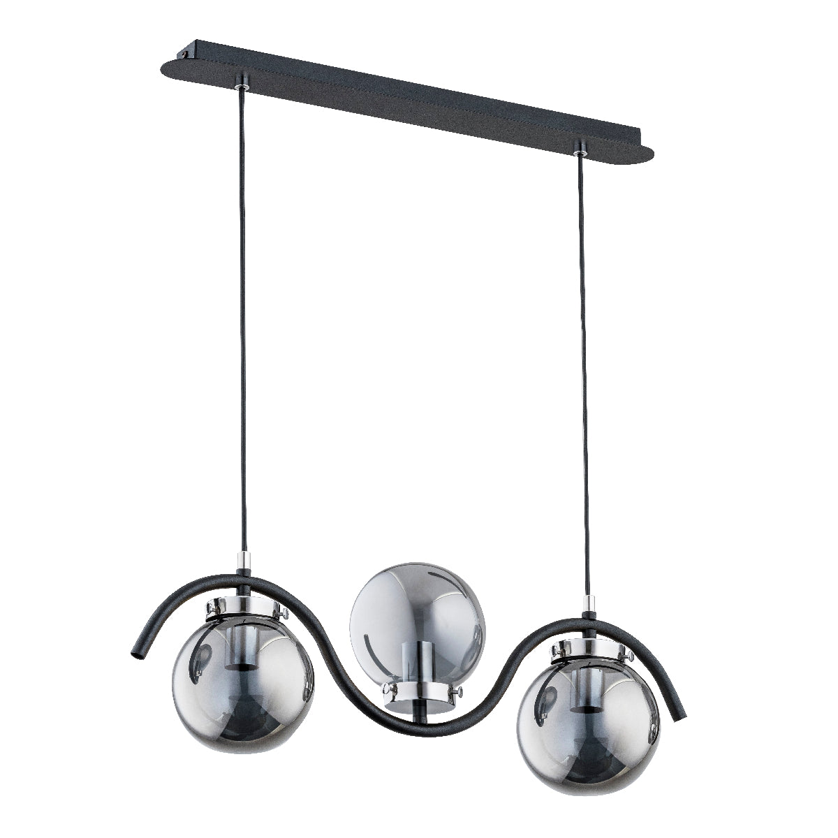 PENDANT LAMP ALFA KORDA Chrome 3 x E14