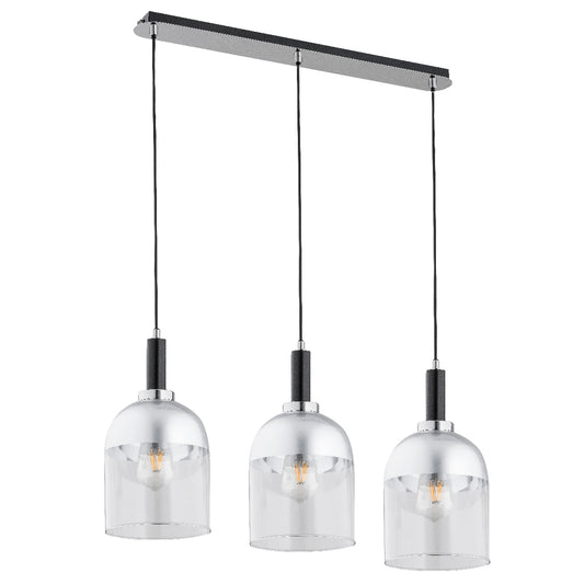 PENDANT LAMP ALFA VENTO Silver 3 x E27