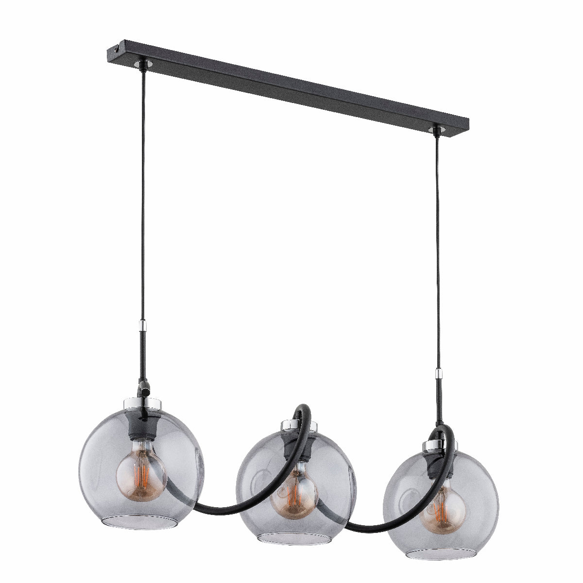 PENDANT LAMP ALFA GOTTA BELU Chrome 3 x E27