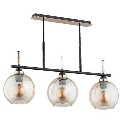 CEILING LAMP ALFA DOLFI Black 3 x E27
