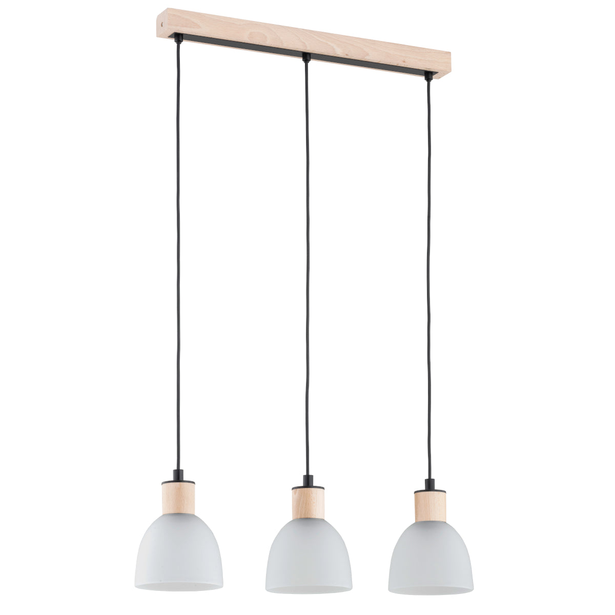 PENDANT LAMP ALFA NATUR BIS 3 Wooden 3 x E27