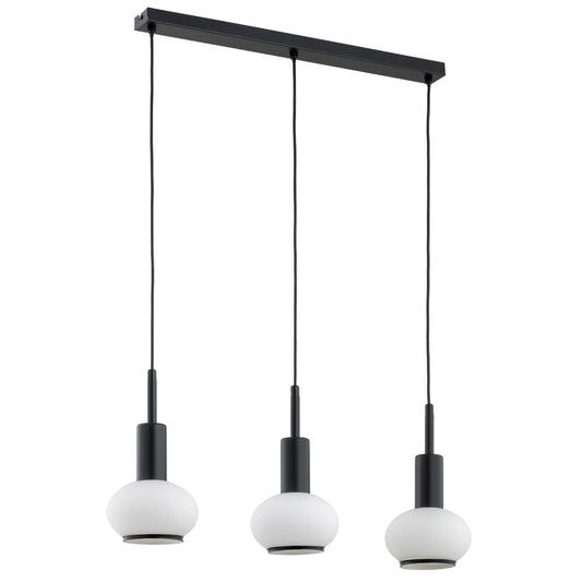 PENDANT LAMP ALFA ZEBRA Black & White 3 x E14