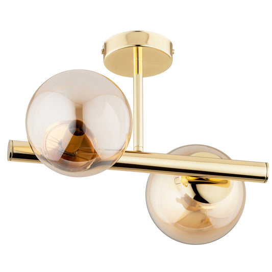 CEILING LAMP ALFA ERAL Gold 2 x E14