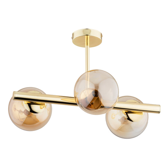 CEILING LAMP ALFA ERAL Gold 3 x E14