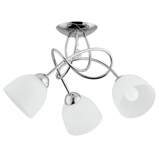 CEILING LAMP ALFA BALENA BIS Chrome 3 x E27
