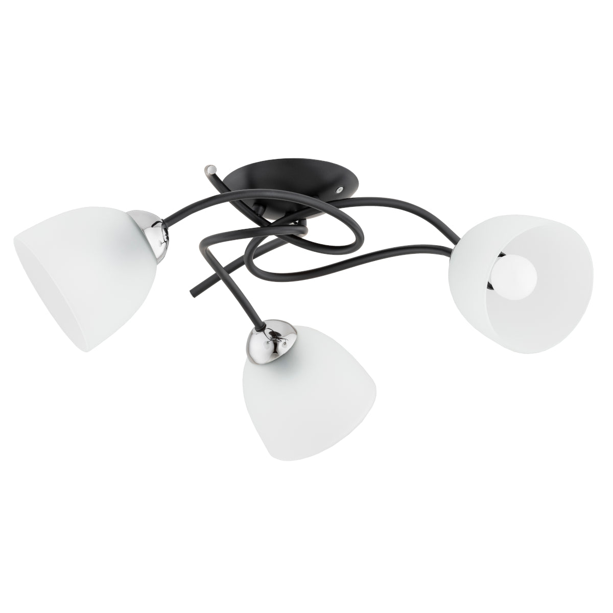 CEILING LAMP ALFA VERWIL Black 3 x E27