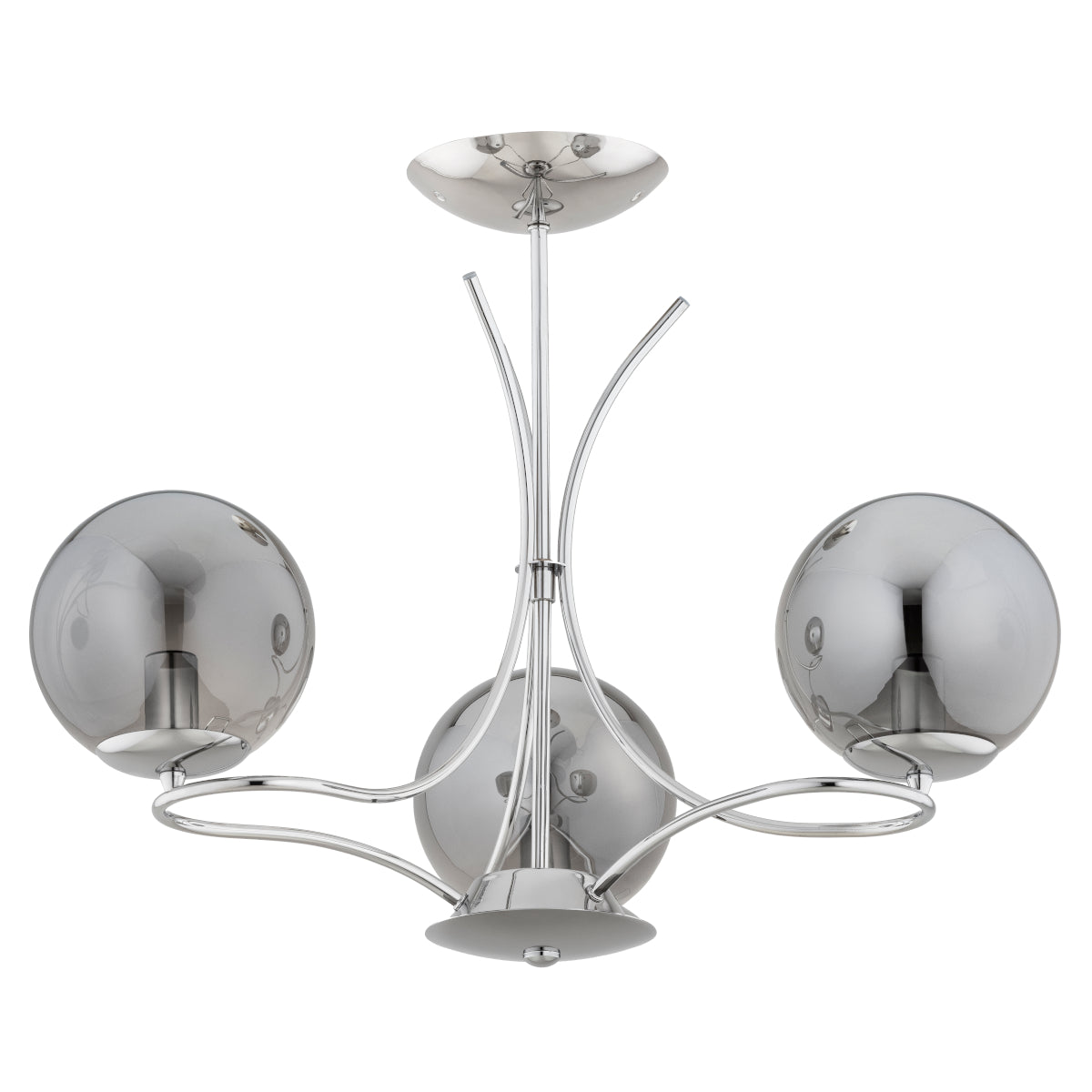 CEILING LAMP ALFA SENTIA Chrome 3 x E14