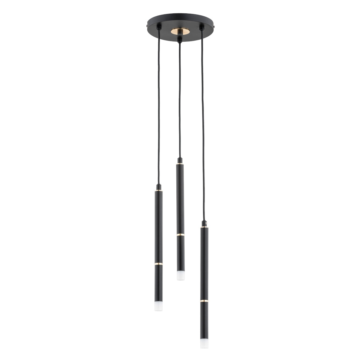 PENDANT LAMP ALFA DESTO Black & Gold 3 x G9