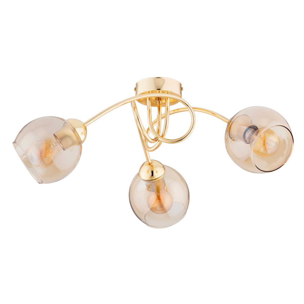CEILING LAMP ALFA SEYLA Gold 3 x E27