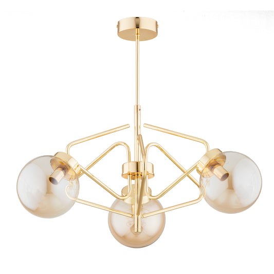 CEILING LAMP ALFA BARSUM MI x  Gold 3 x E14
