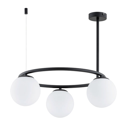 PENDANT LAMP ALFA RINGO A3 Black & White 3 x E14