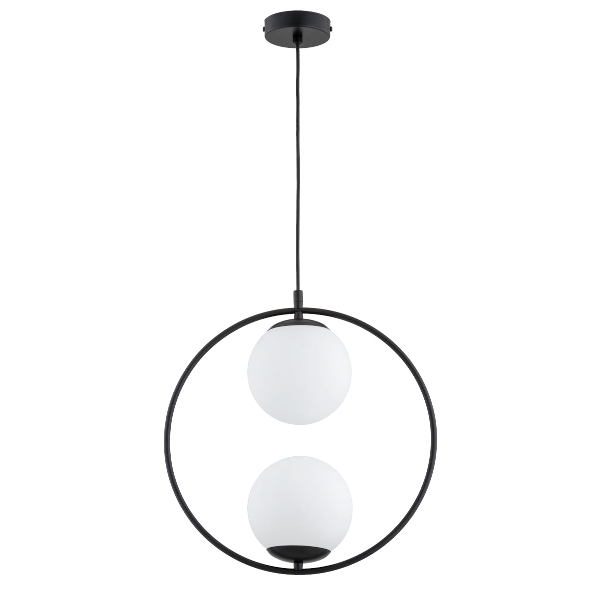 PENDANT LAMP ALFA ADINO Black 2 x E14
