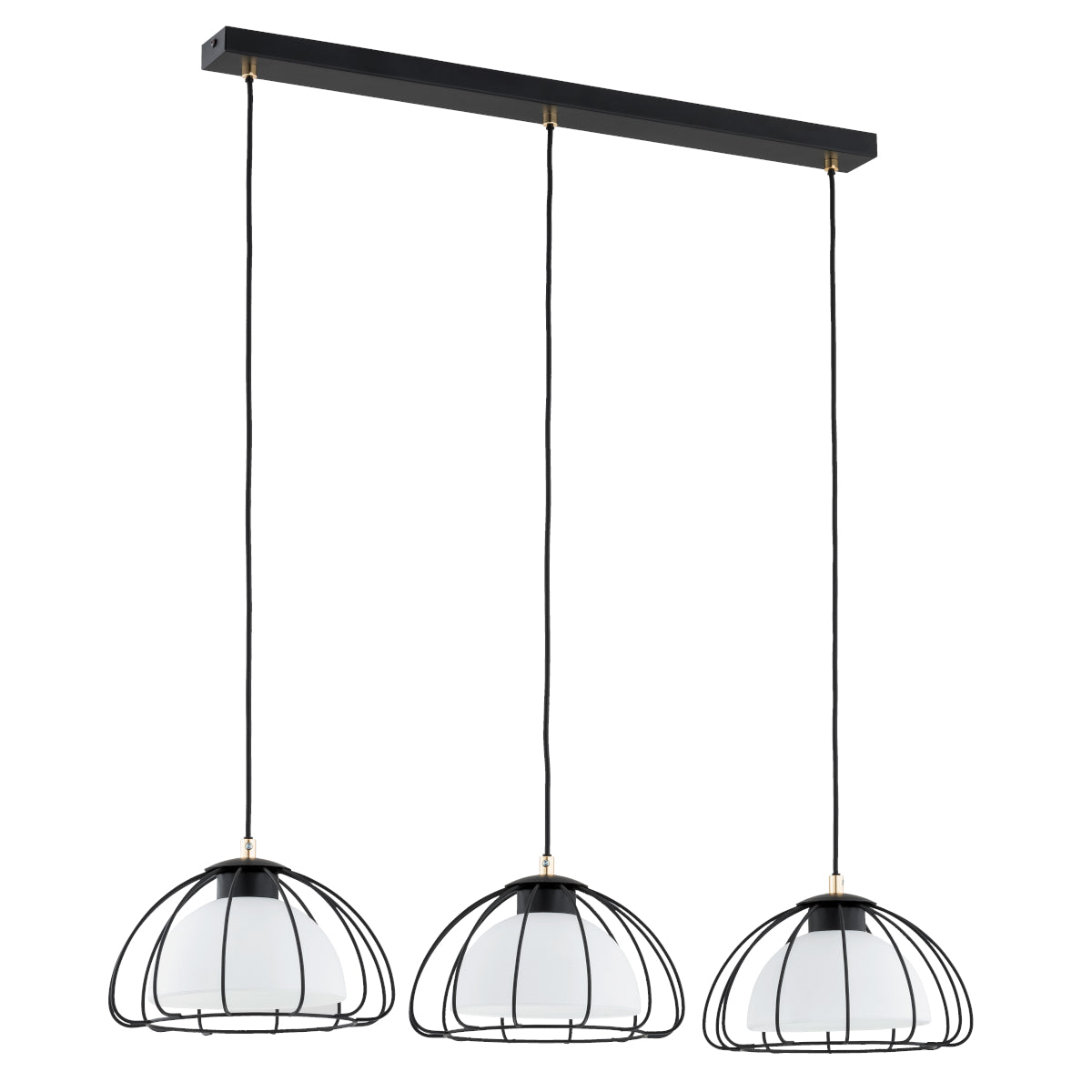 PENDANT LAMP ALFA NERSY Black & White 3 x E27