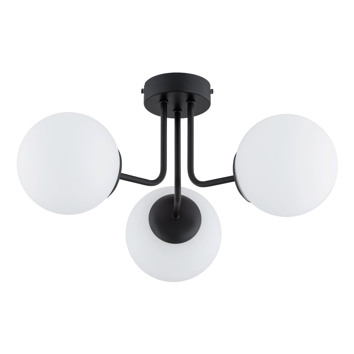 CEILING LAMP ALFA PIERO Black & White 3 x E14