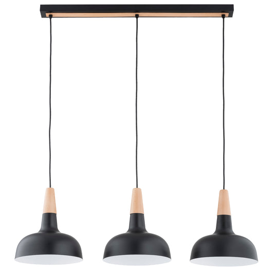 PENDANT LAMP ALFA RODOS Black & Gold 3 x E27