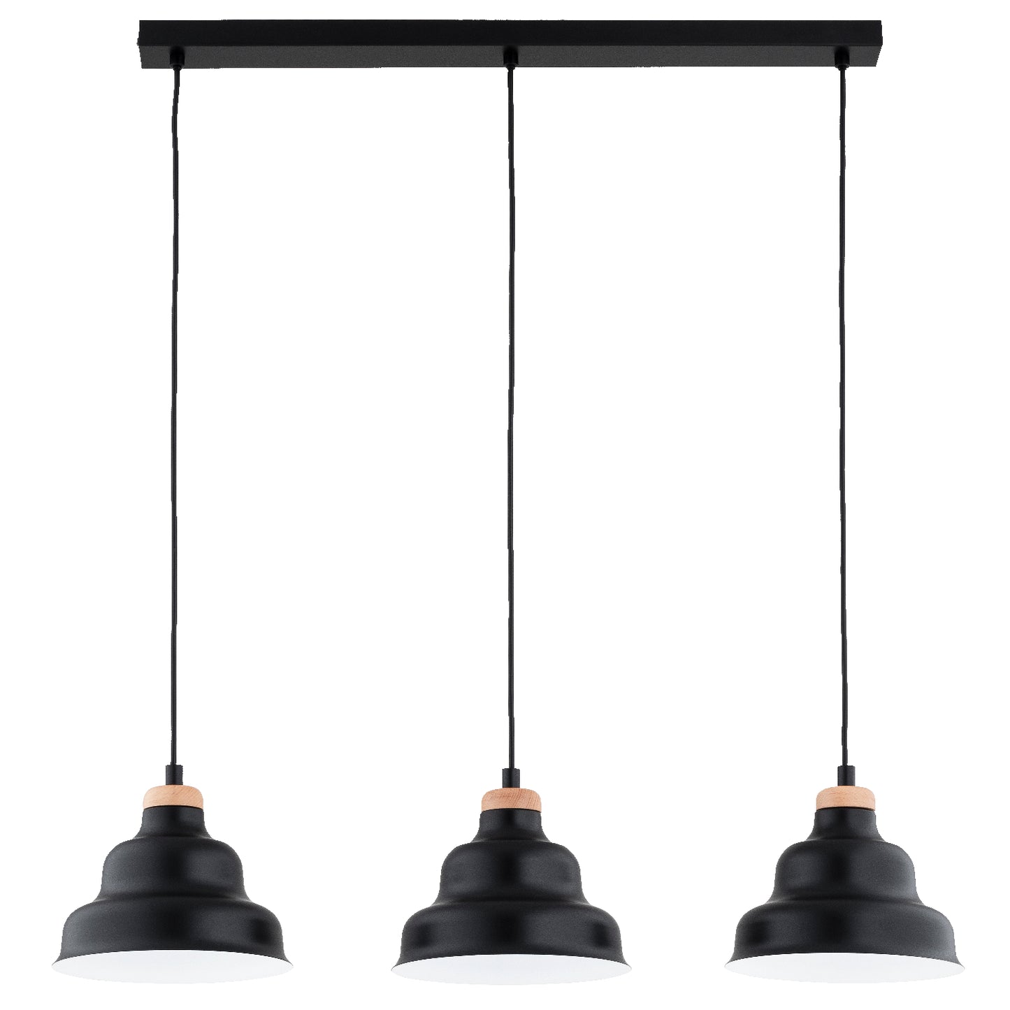 PENDANT LAMP ALFA BAÅWANEK SMALL Black 3 x E27