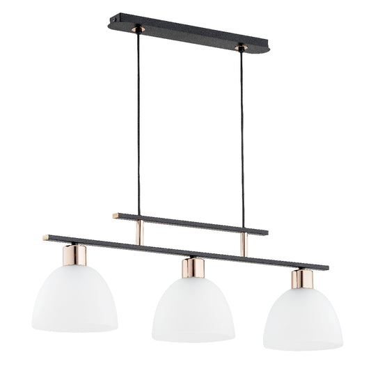 PENDANT LAMP ALFA SONATA Black 3 x E27