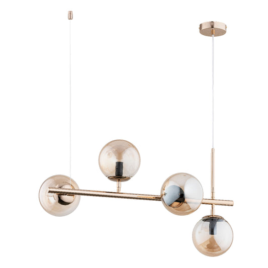 PENDANT LAMP ALFA VINCI Gold 4 x E14