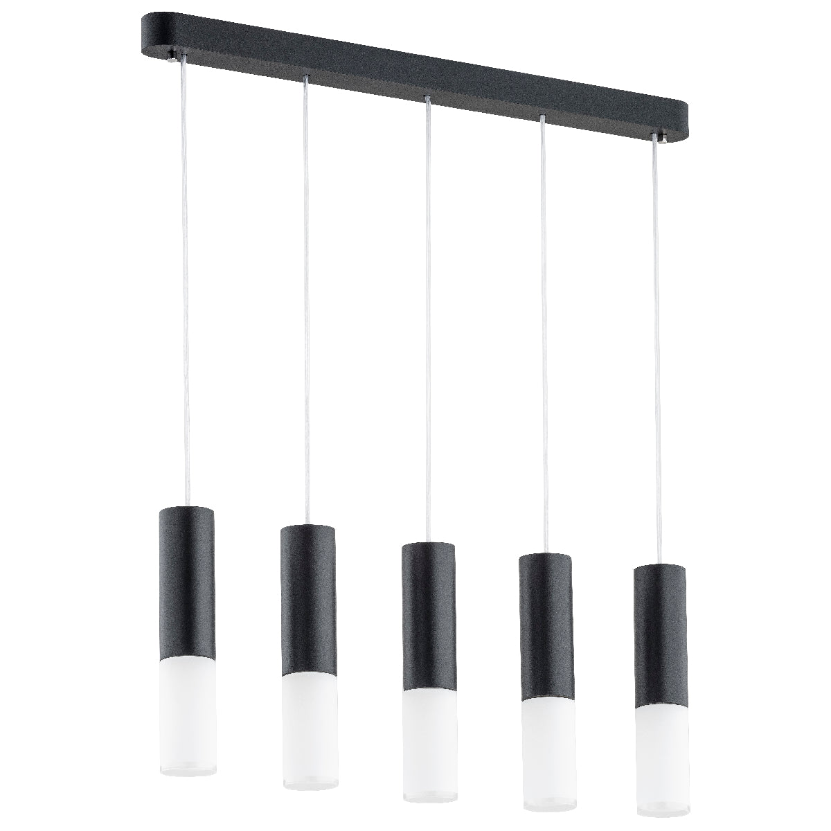 PENDANT LAMP ALFA ELIOT Black & White 5 x E14