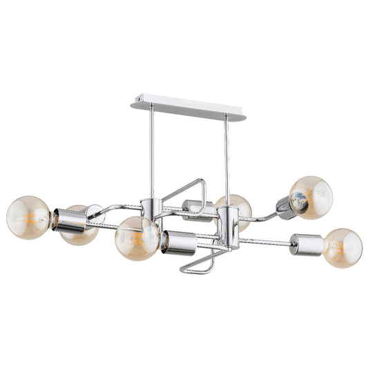 CEILING LAMP ALFA MONROE Chrome 6 x E27