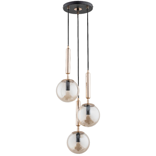 PENDANT LAMP ALFA VOLDA PICOLO Gold 3 x E14