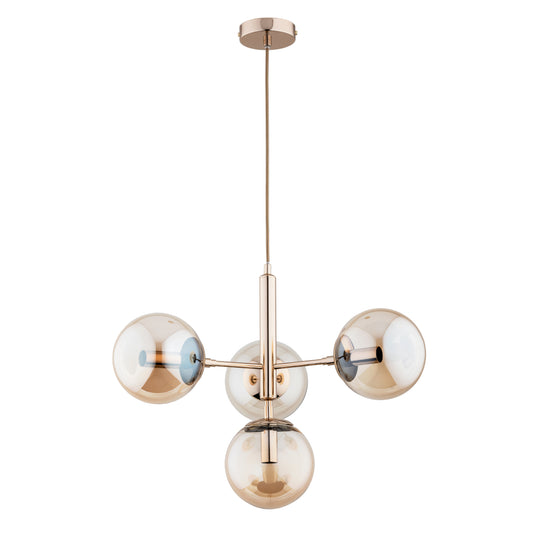 PENDANT LAMP ALFA VOLDA PICOLO Gold 4 x E14