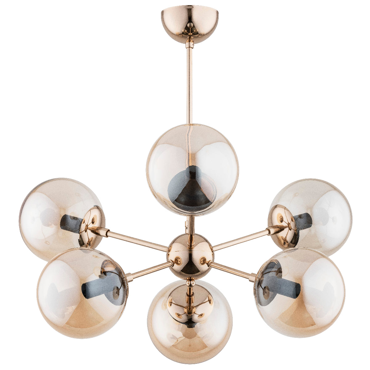 CEILING LAMP ALFA SANDY Gold 6 x E14