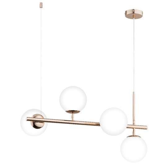 PENDANT LAMP ALFA VINCI Gold 4 x E14