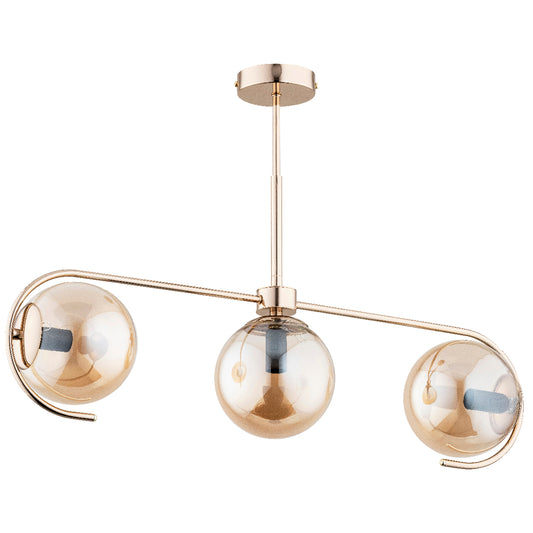 CEILING LAMP ALFA ASTANA Gold 3 x E14