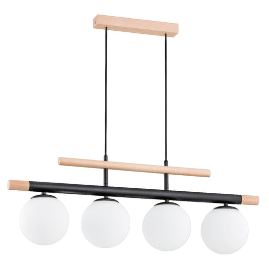 PENDANT LAMP ALFA TRENDY  Wooden 4 x E14