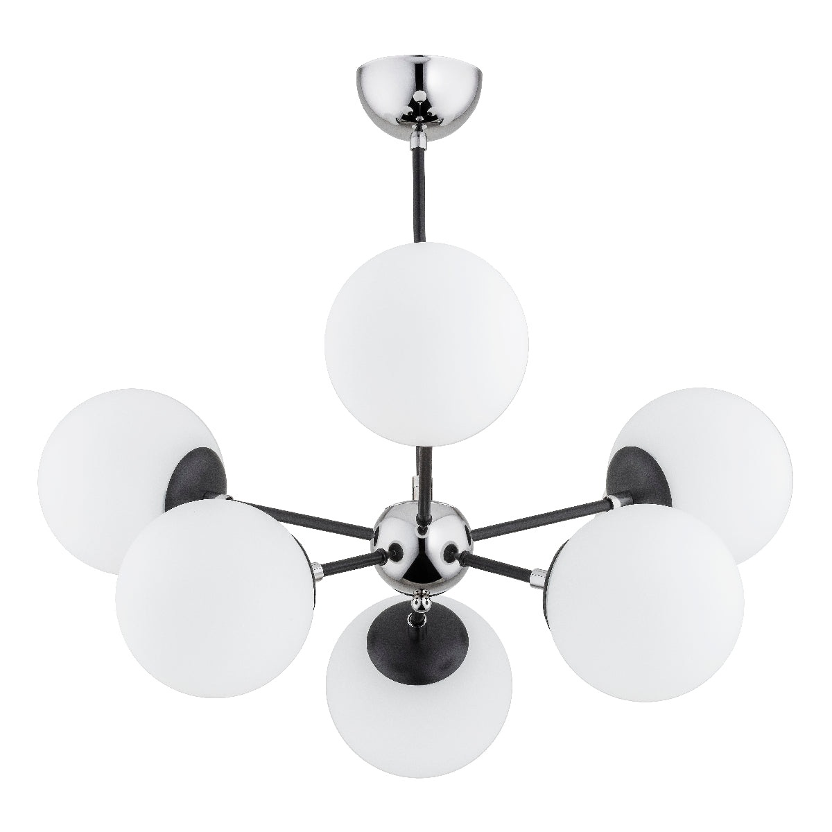 CEILING LAMP ALFA SANDY Chrome 6 x E14