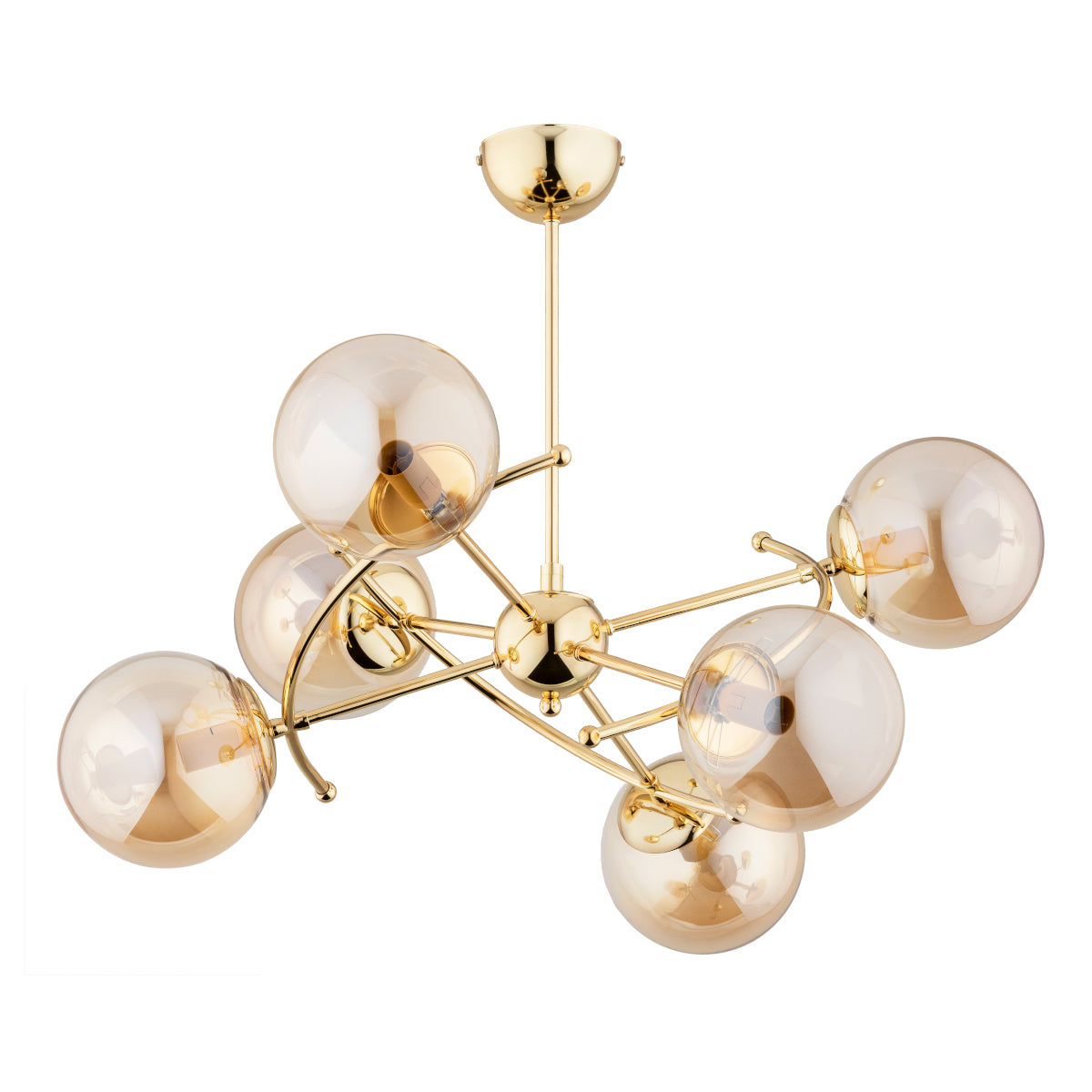CEILING LAMP ALFA KOSMITO Gold 6 x E14