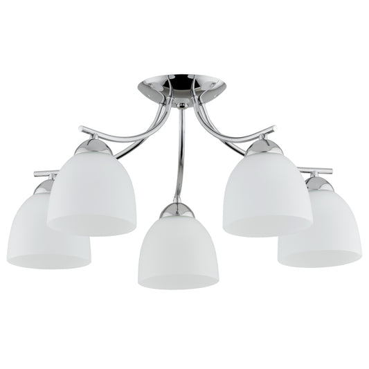 CEILING LAMP ALFA AJA x  DUO Chrome 5 x E27