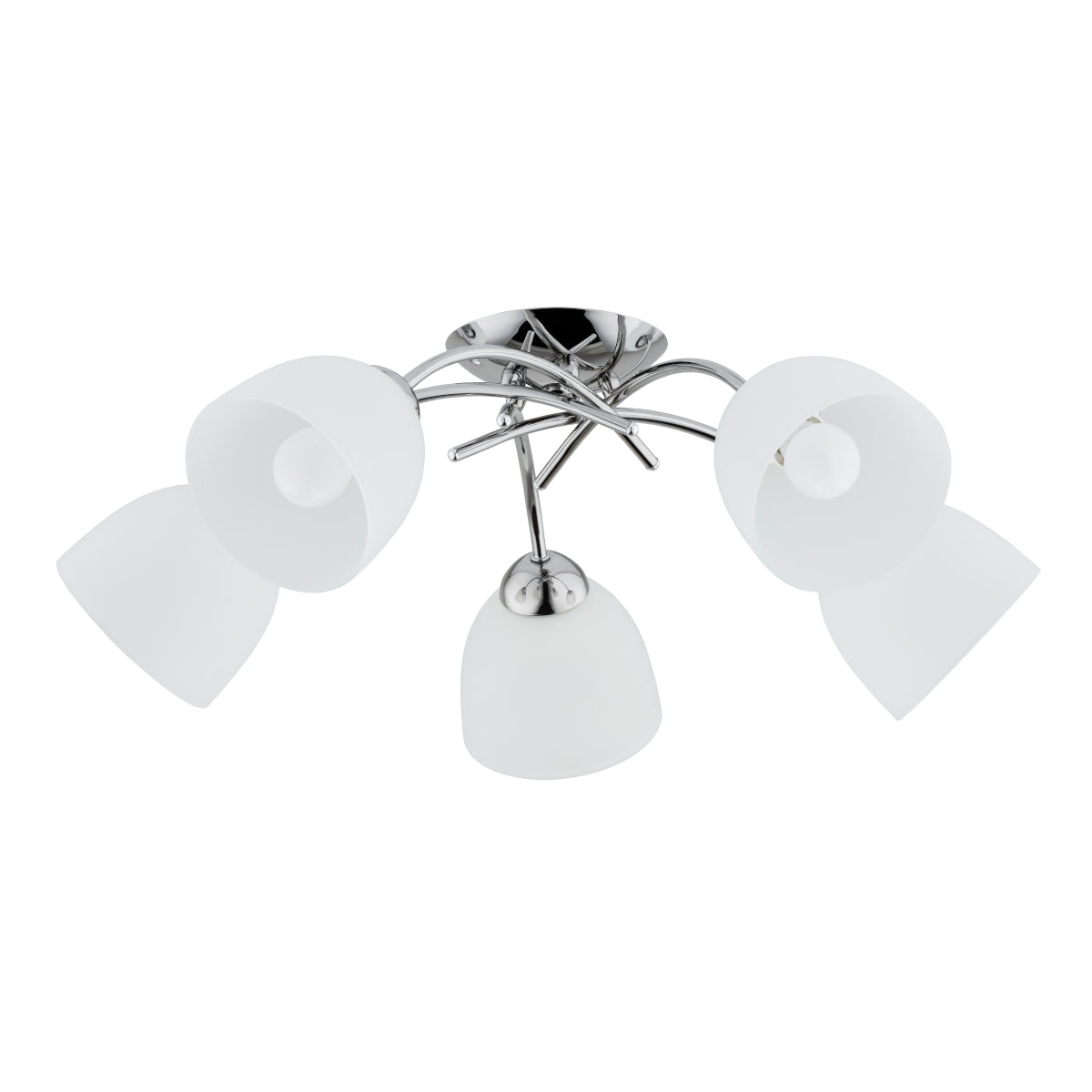 CEILING LAMP ALFA MIRAÅ» Chrome 5 x E27