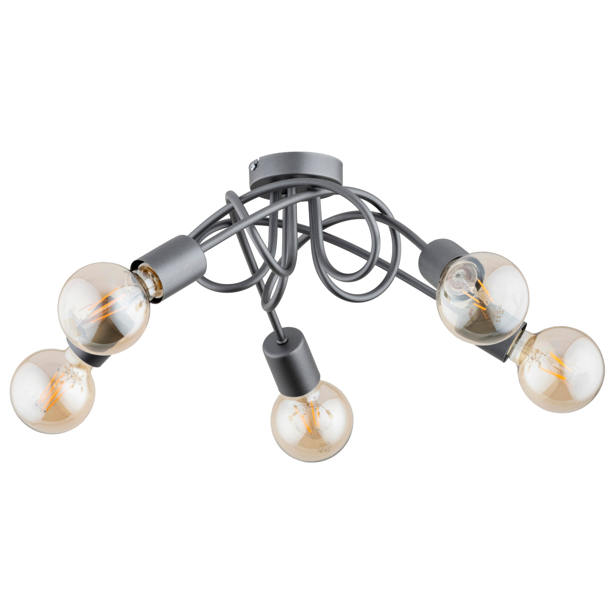CEILING LAMP ALFA INTER Silver 5 x E27