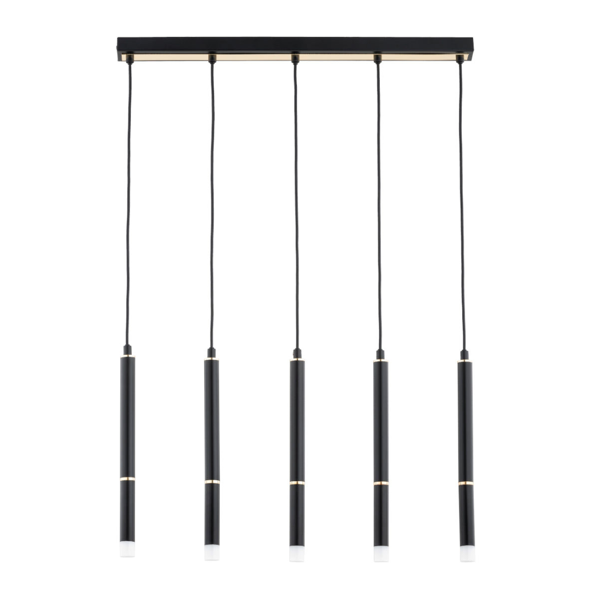 PENDANT LAMP ALFA DESTO Black & Gold 5 x G9