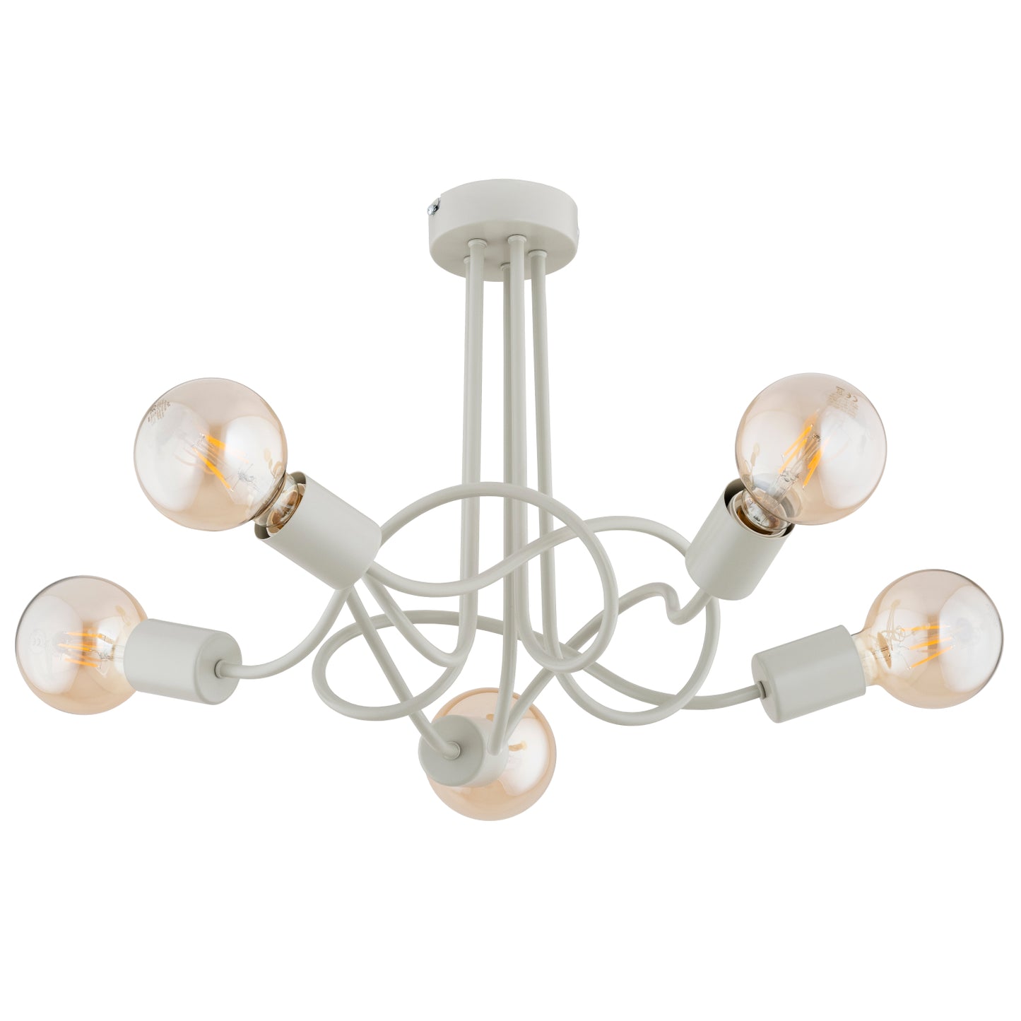 CEILING LAMP ALFA WINGO Grey 5 x E27