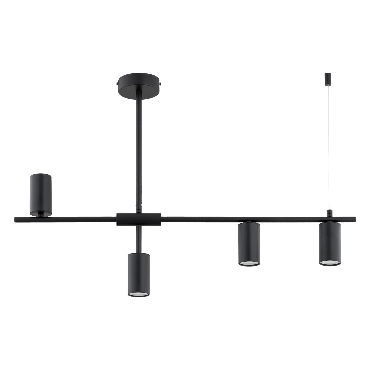 CEILING LAMP ALFA SAUR Black 4 x GU10