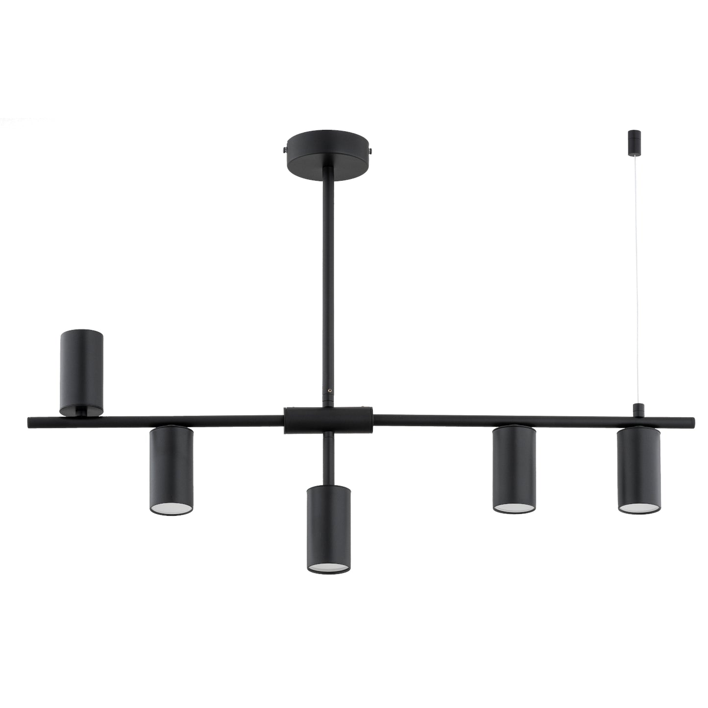 CEILING LAMP ALFA SAUR Black 5 x GU10