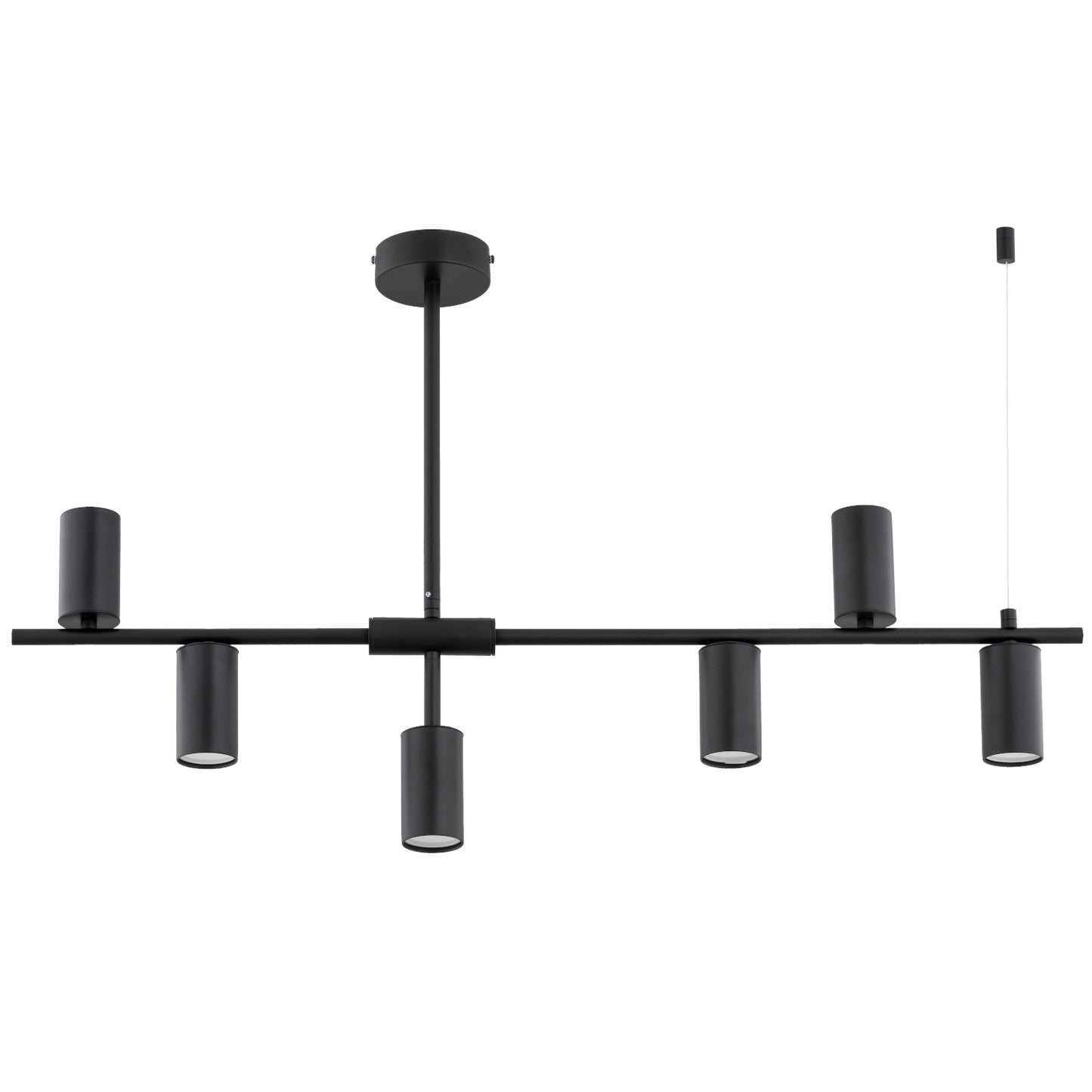 CEILING LAMP ALFA SAUR Black 6 x GU10