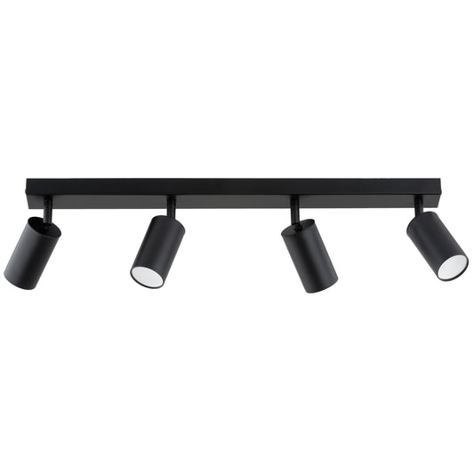 CEILING LAMP ALFA ATLET Black 4 x GU10