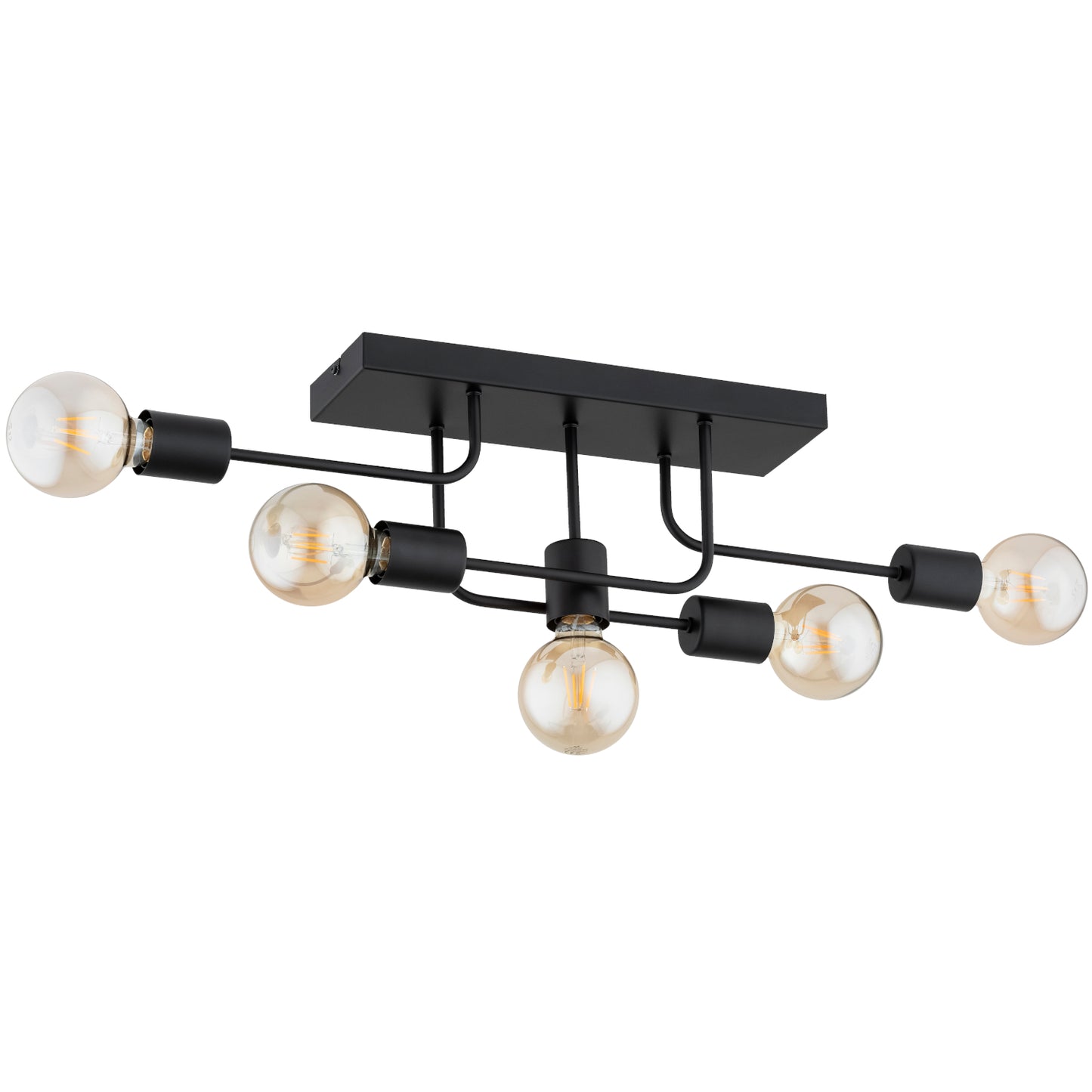 CEILING LAMP ALFA GOISA Black 5 x E27